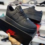 Nike Air Force 1 Black (Dot Perfect)
