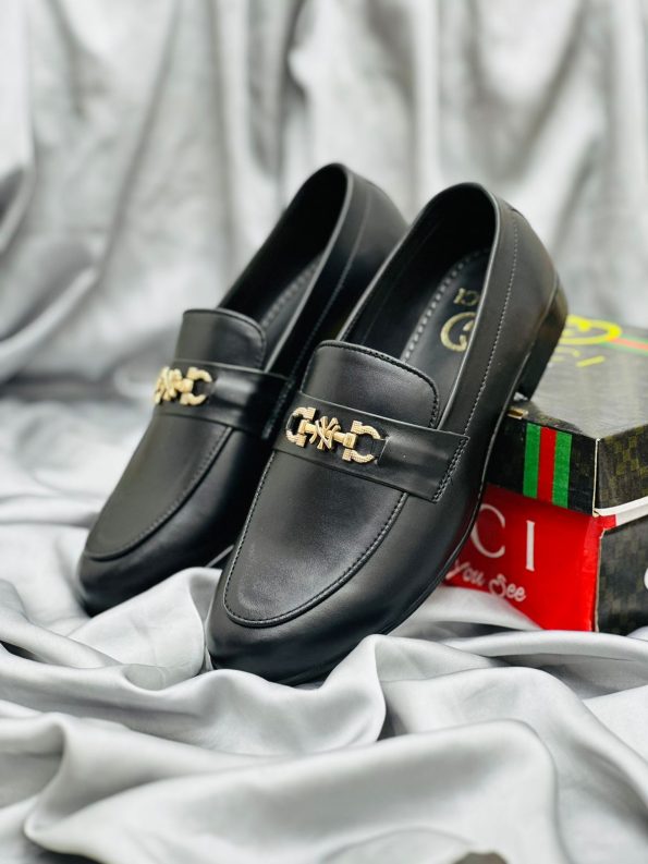 Black Men’s Formal Gucci Shoes