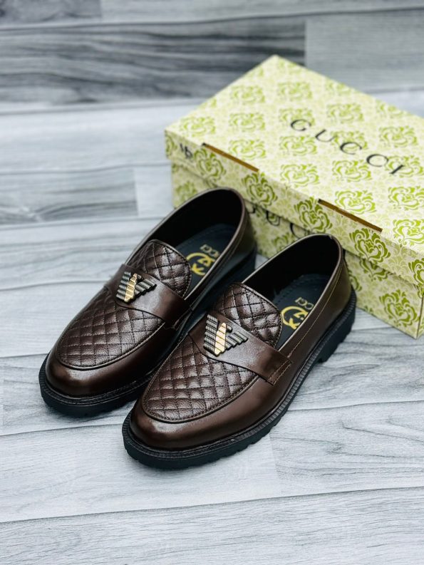 Brown Gucci Shoes Formal