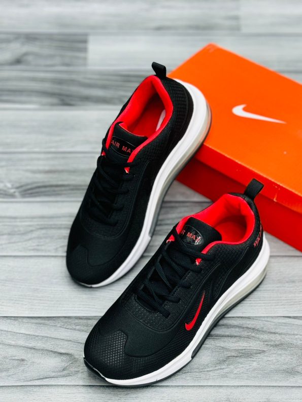 Nike Men’s Air Max 720 In “Black Red”