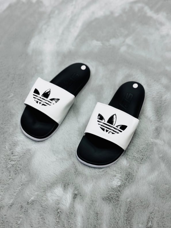 Adidas Originals Comfort Slide – Black & White